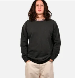 GOOD ON Raglan Crew Sweat P-black< Sweats & Polaires