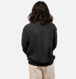 GOOD ON Raglan Crew Sweat P-black< Sweats & Polaires