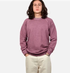 GOOD ON Raglan Crewneck Sweat Azuki< Sweats & Polaires