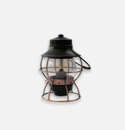 BAREBONES Railroad Lantern Bronze USB< Outdoor