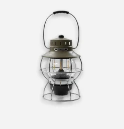 BAREBONES Railroad Lantern Olive USB< Outdoor