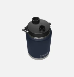 YETI Rambler Jug Half Gallon Navy< Outdoor