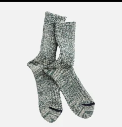 ROTOTO Recycle Cotton Ribbed Socks<Homme Chaussettes