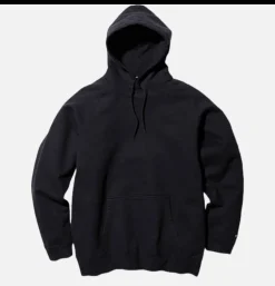 SNOW PEAK Recycled Cotton Hoodie Black< Sweats & Polaires