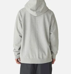 SNOW PEAK Recycled Cotton Zipup Hoodie Grey< Sweats & Polaires