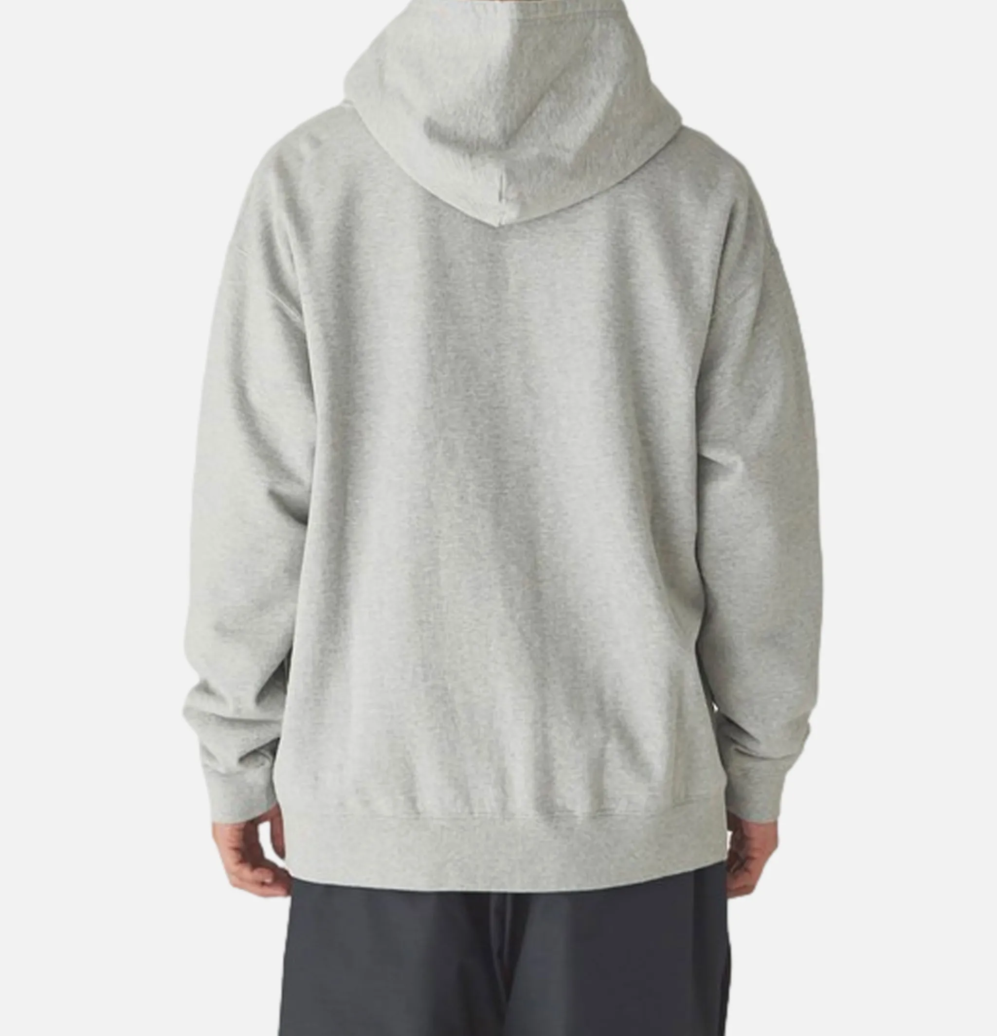 SNOW PEAK Recycled Cotton Zipup Hoodie Grey< Sweats & Polaires