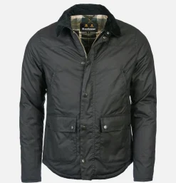 BARBOUR Reelin Wax Jacket Sage< Blousons & Manteaux