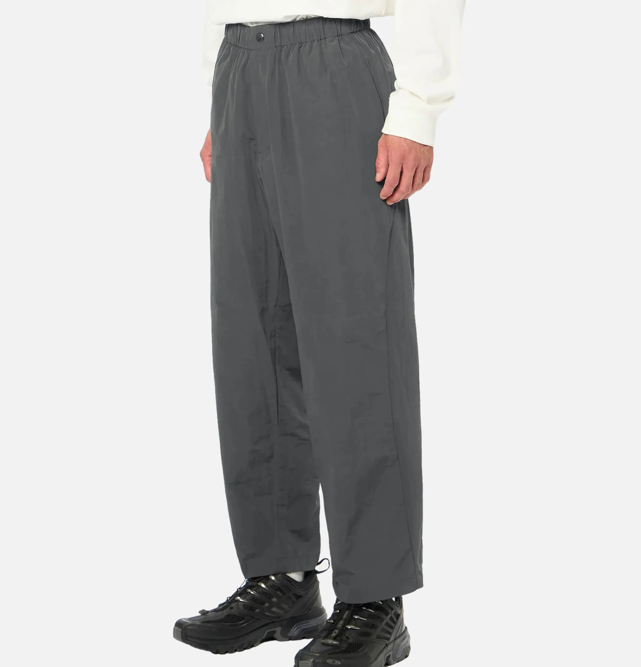 GOLDWIN Relax Straigh Easy Pants Charcoal< Pantalons