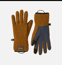 PATAGONIA ACCESSORIES Retro Pile Gloves Shelter Brow< Gants • Bonnets • Echarpes