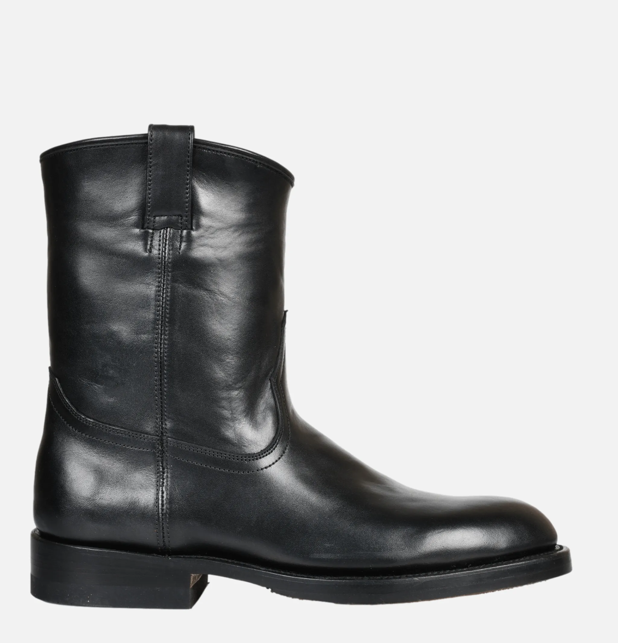 UNMARKED Roper Boots Pull Up Black<Homme Bottes