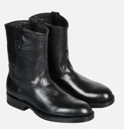 UNMARKED Roper Boots Pull Up Black<Homme Bottes