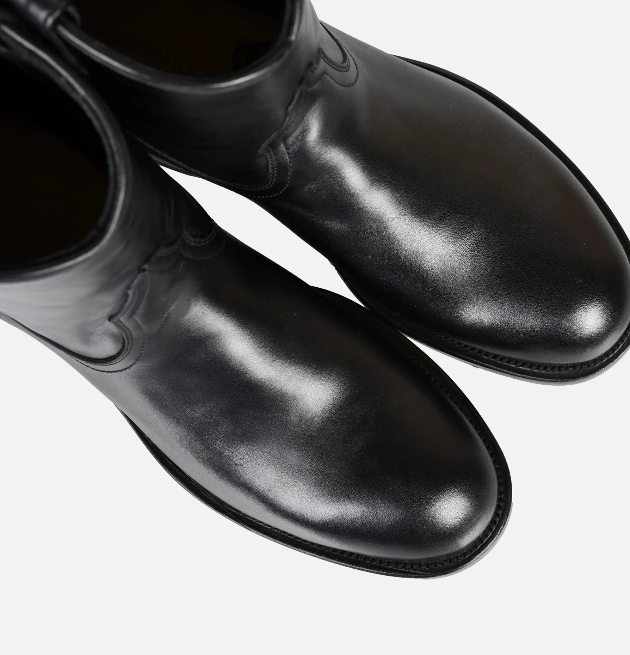 UNMARKED Roper Boots Pull Up Black<Homme Bottes