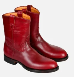 UNMARKED Roper Boots Pull Up Cherry<Homme Bottes