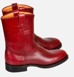 UNMARKED Roper Boots Pull Up Cherry<Homme Bottes