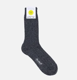 PANTHERELLA Rye Cotton Black Sea Mix<Homme Chaussettes