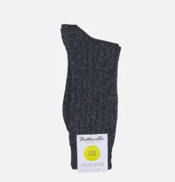 PANTHERELLA Rye Cotton Black Sea Mix<Homme Chaussettes