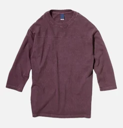 GOOD ON 80s Football Tee Bordeaux< T-shirts