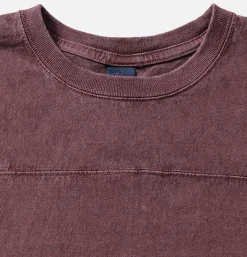 GOOD ON 80s Football Tee Bordeaux< T-shirts
