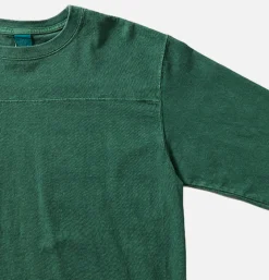 GOOD ON 80s Football Tee Dark Green< T-shirts