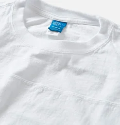 GOOD ON 80s Football Tee White< T-shirts