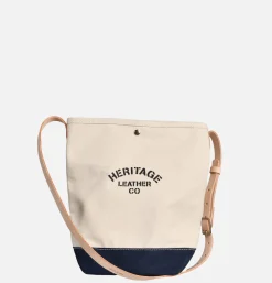 HERITAGE LEATHER COMPANY Sac Bandoulière Canvas Bucket Navy< Sacs Bandoulière