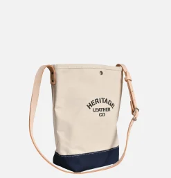HERITAGE LEATHER COMPANY Sac Bandoulière Canvas Bucket Navy< Sacs Bandoulière