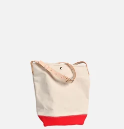 HERITAGE LEATHER COMPANY Sac Bandoulière Canvas Bucket Rouge< Sacs Bandoulière