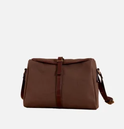 SOUTHERN FIELD INDUSTRIES Sac Satchel Acorn & Chocolat< Sacs Bandoulière