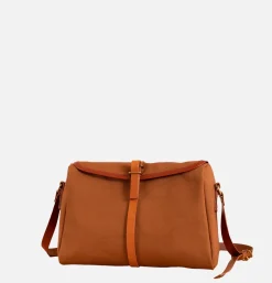 SOUTHERN FIELD INDUSTRIES Sac Satchel Persimmon & Tan< Sacs Bandoulière
