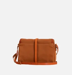 SOUTHERN FIELD INDUSTRIES Sac Satchel Persimmon & Tan< Sacs Bandoulière