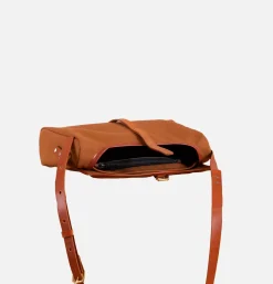 SOUTHERN FIELD INDUSTRIES Sac Satchel Persimmon & Tan< Sacs Bandoulière
