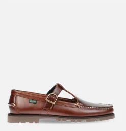 PARABOOT Sandales Babord Marron<Homme Sandales
