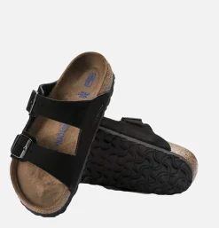 BIRKENSTOCK WOMEN Sandales Femme Arizona Black Suede<Femme Sandales|Chaussures