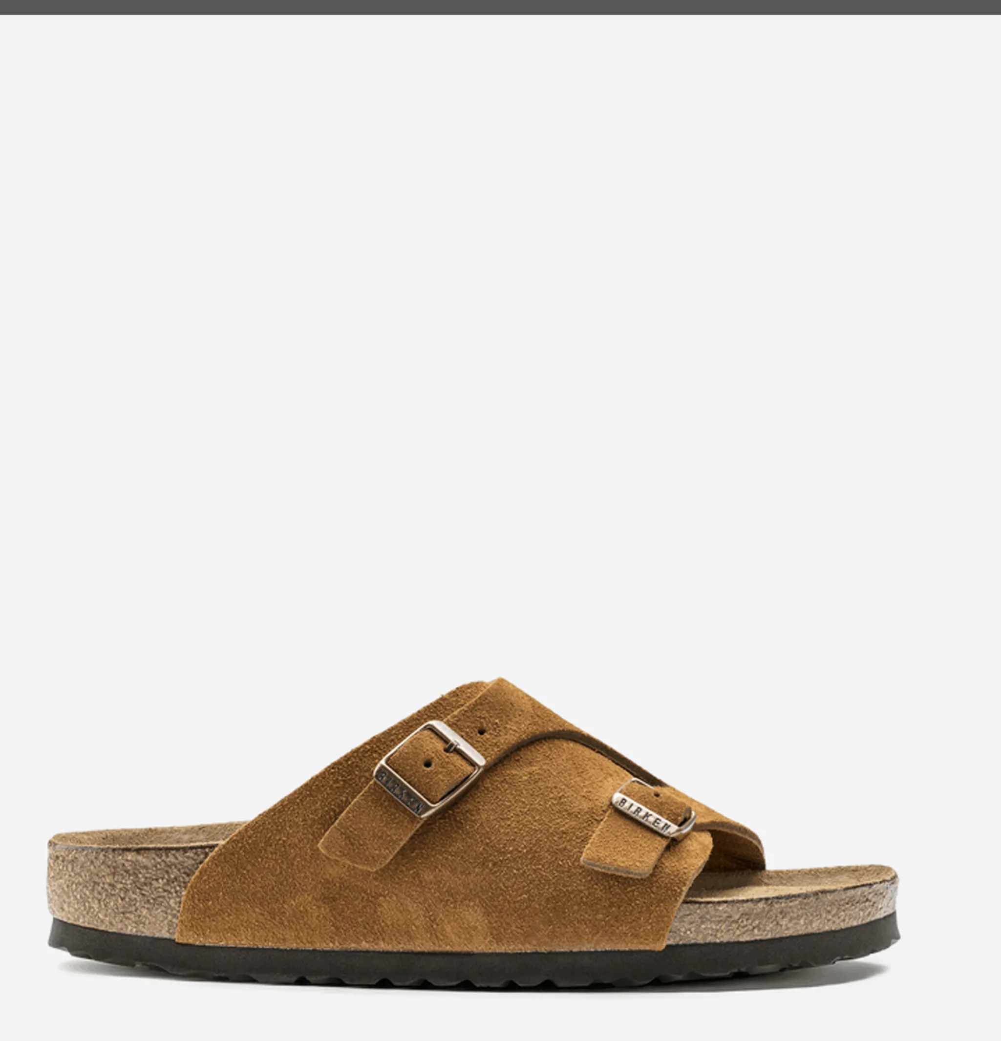 BIRKENSTOCK WOMEN Sandales Femme Zurich Mink Suede<Femme Sandales|Chaussures