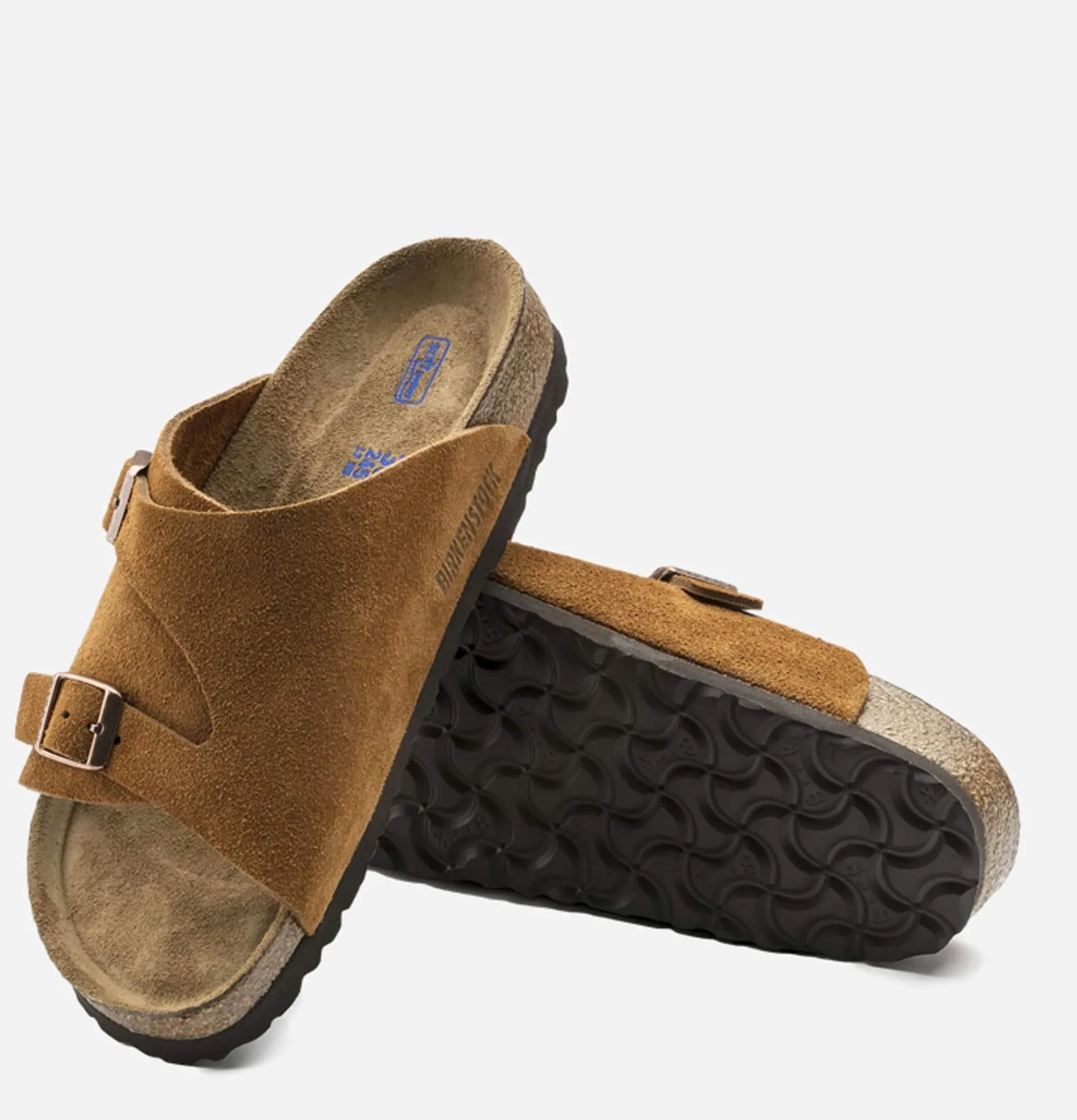 BIRKENSTOCK WOMEN Sandales Femme Zurich Mink Suede<Femme Sandales|Chaussures