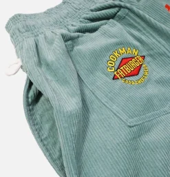 COOKMAN Semiwide Corduroy Fat Blue< Work Pants