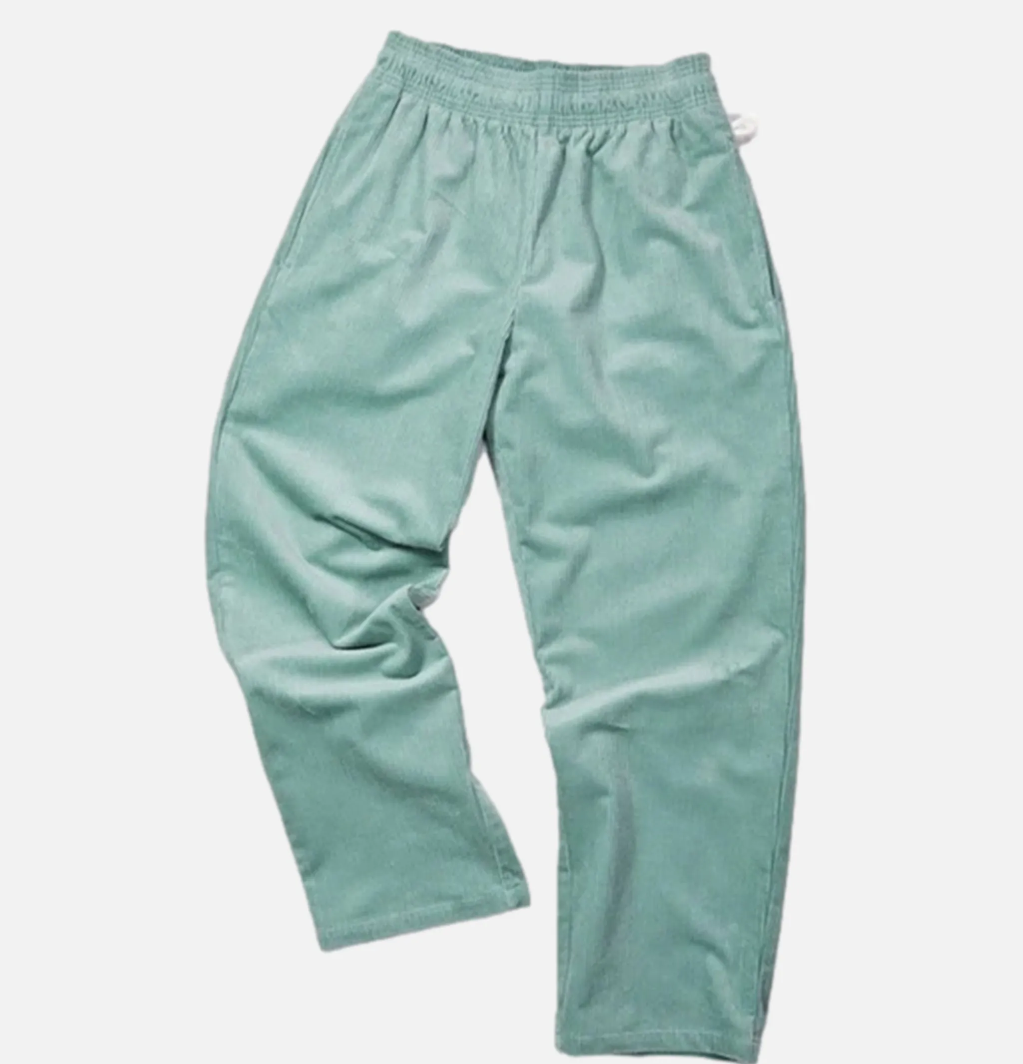 COOKMAN Semiwide Corduroy Fat Blue< Work Pants