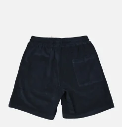 PORTUGUESE FLANNEL Short Terry Navy< Shorts
