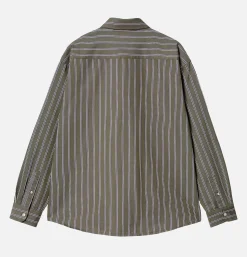CARHARTT WIP Signature Shirt Office Green< Chemises