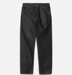 CARHARTT WIP Simple Pant Black Rigid< Jeans