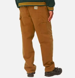 CARHARTT WIP Single Knee Deep H Brown< Work Pants