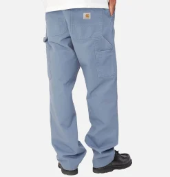 CARHARTT WIP Single Knee Pant Bay Blue Aged< Jeans