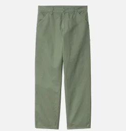CARHARTT WIP Single Knee Pant Park Green< Pantalons