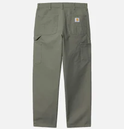 CARHARTT WIP Single Knee Pant Smoke Green< Work Pants