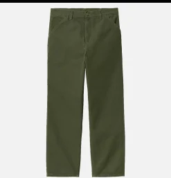 CARHARTT WIP Single Knee Pant Tarragon< Pantalons