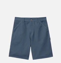 CARHARTT WIP Single Knee Short Storm Blue< Shorts