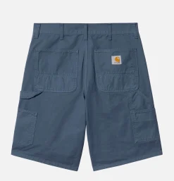 CARHARTT WIP Single Knee Short Storm Blue< Shorts