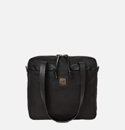 FILSON Small Zipper Tote Black< Tote-bags