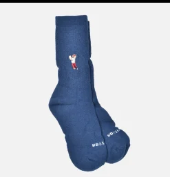 ROSTERSOX Socks Golf Bear Navy<Homme Chaussettes