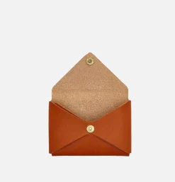 IL BISONTE Sovana Card Case Miel< Petite Maroquinerie
